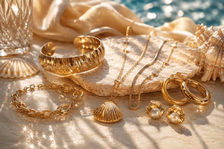 Bijoux luxueux en or
